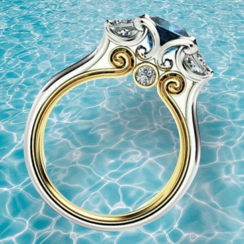 DIAMOND ENGAGEMENT RING 7-10 